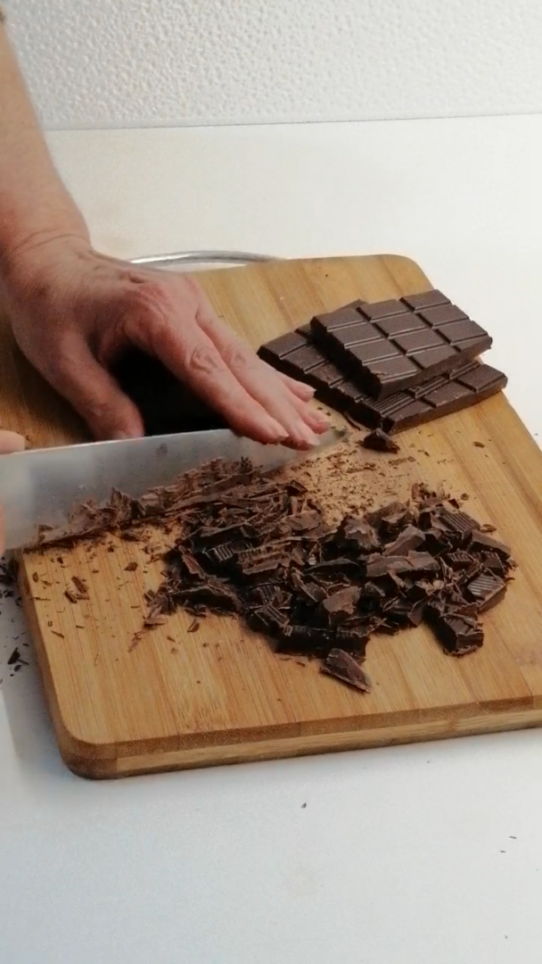 bicchierini di cioccolato