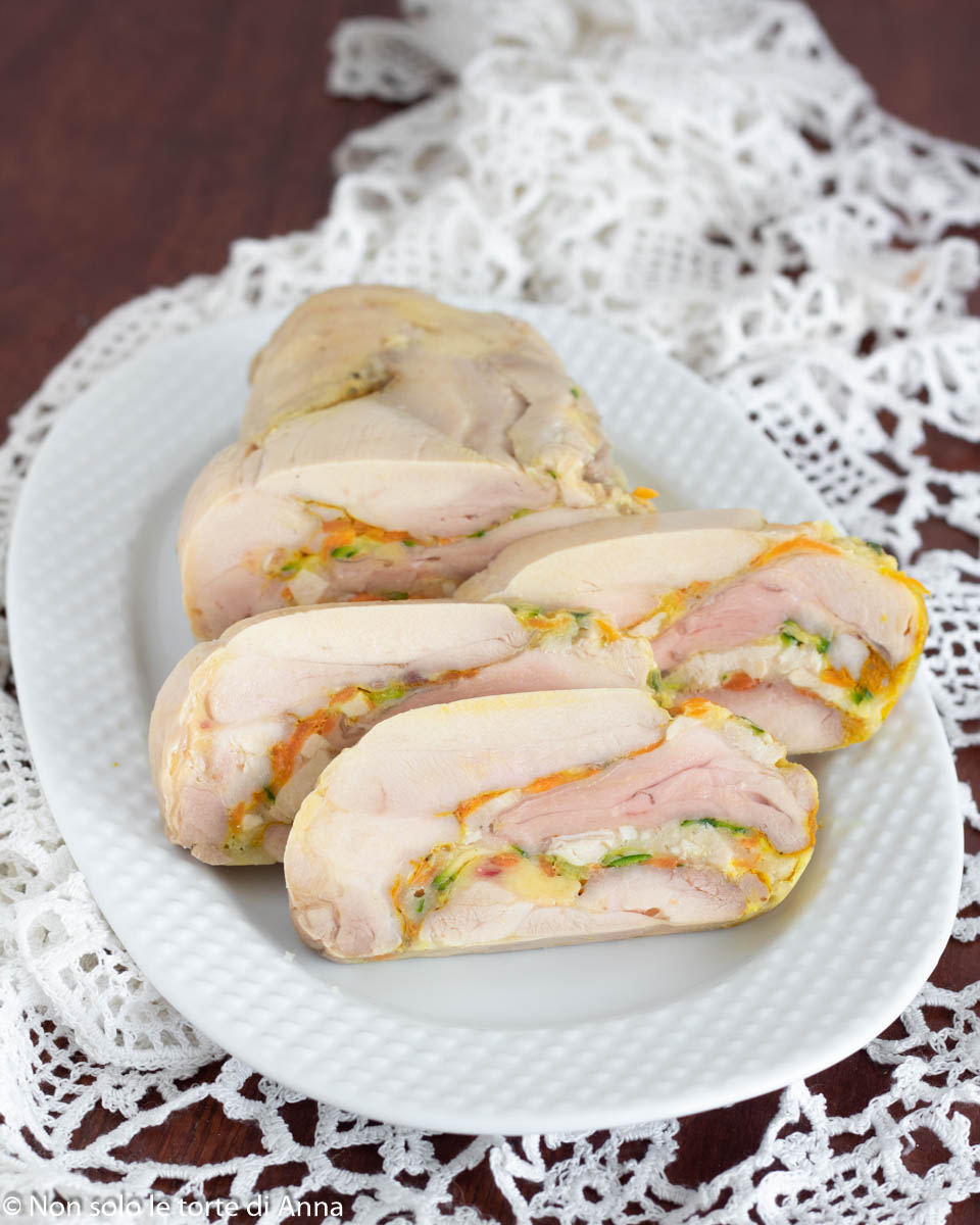 Rollo de Pollo Relleno 