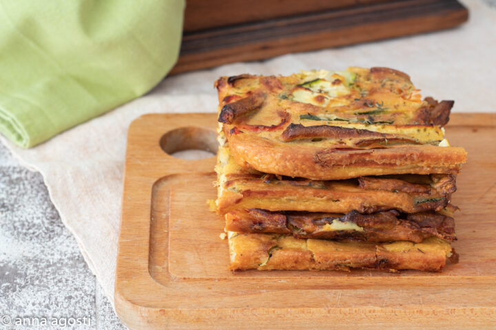 Farinata di Ceci con Verdure
