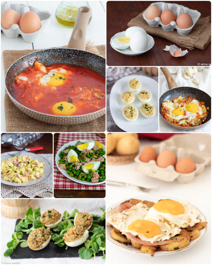 Ricette con le uova per Pasqua