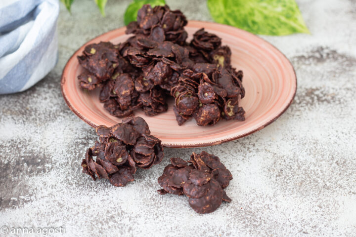 Rose del deserto al cioccolato