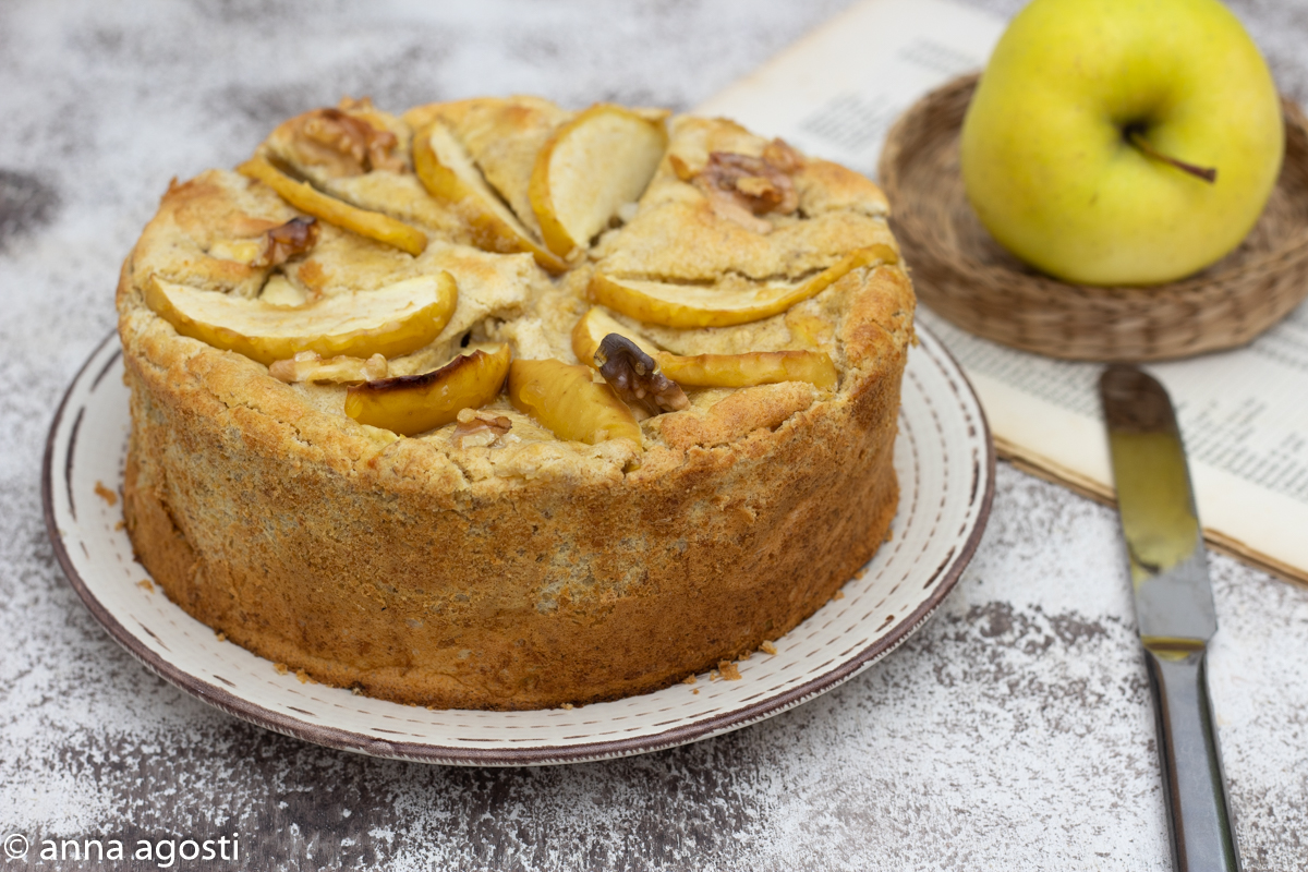 torta alle mele senza latte