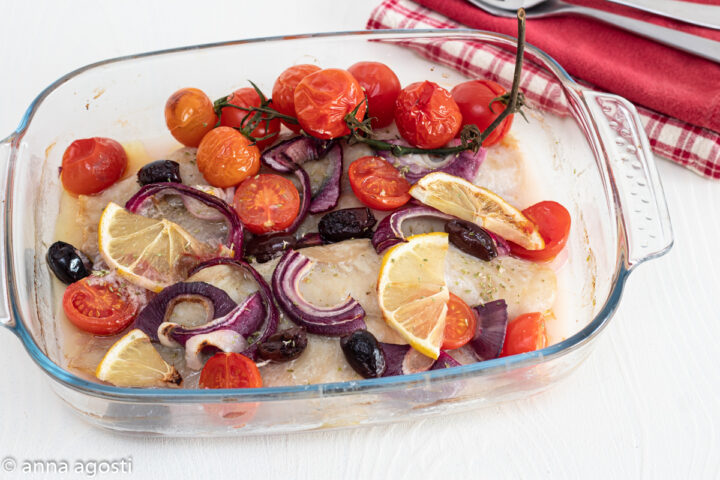 Filetti di Persico alla Mediterranea