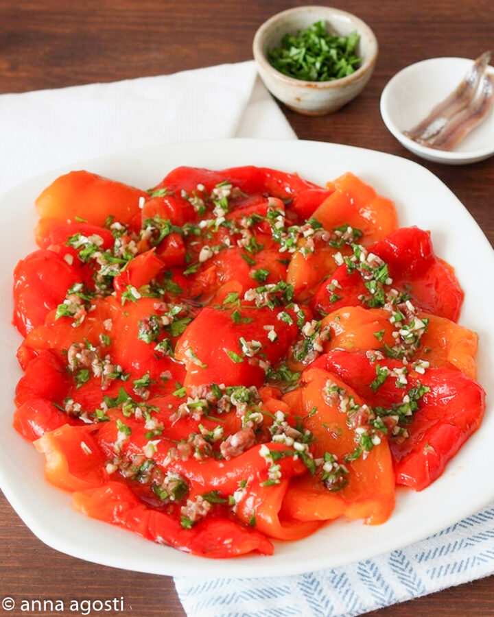 Peperoni arrostiti in padella