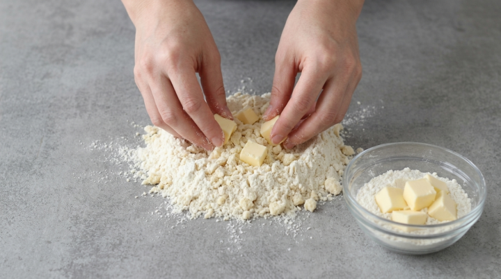 preparate la base di frolla