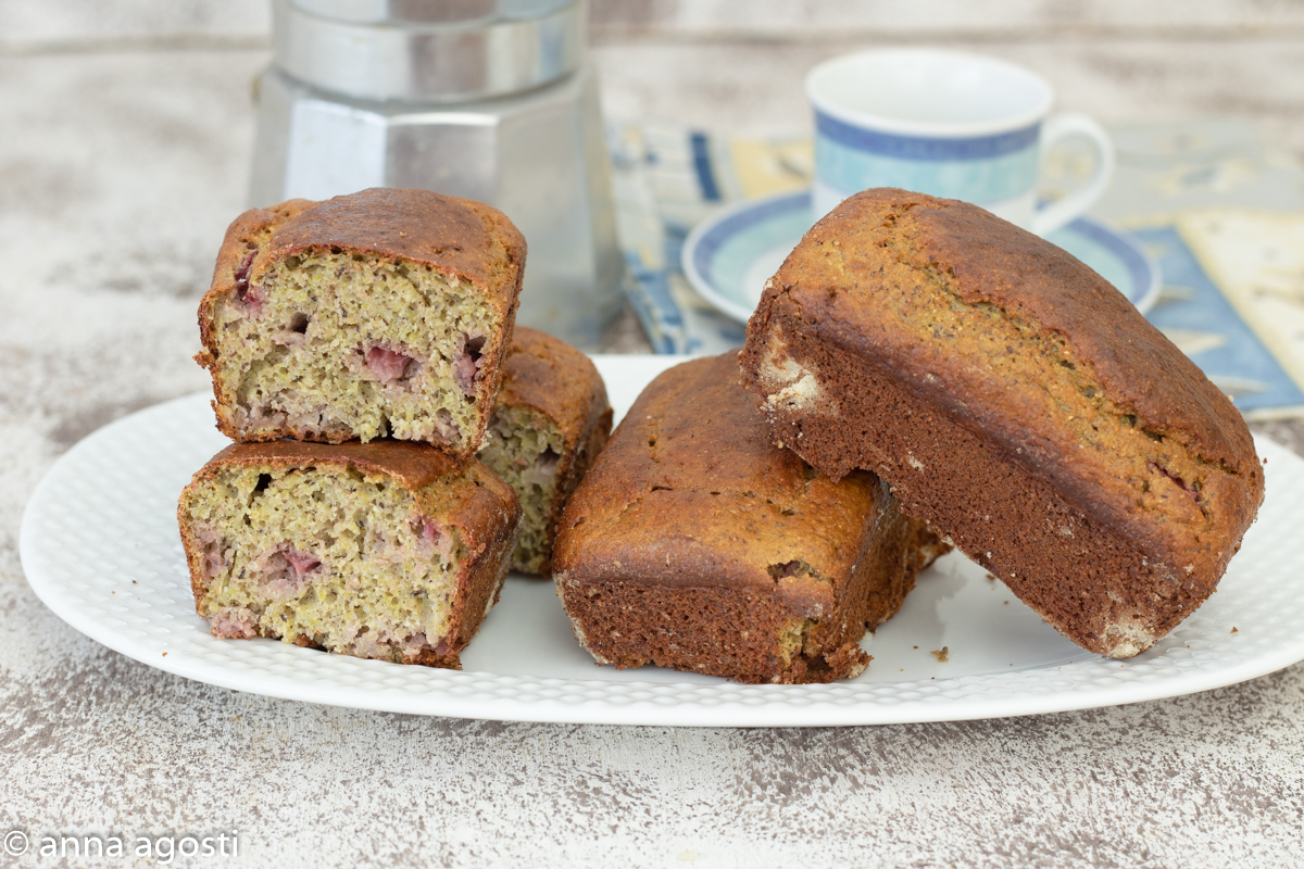 Muffin Fit Proteici Farina Integrale e fragole