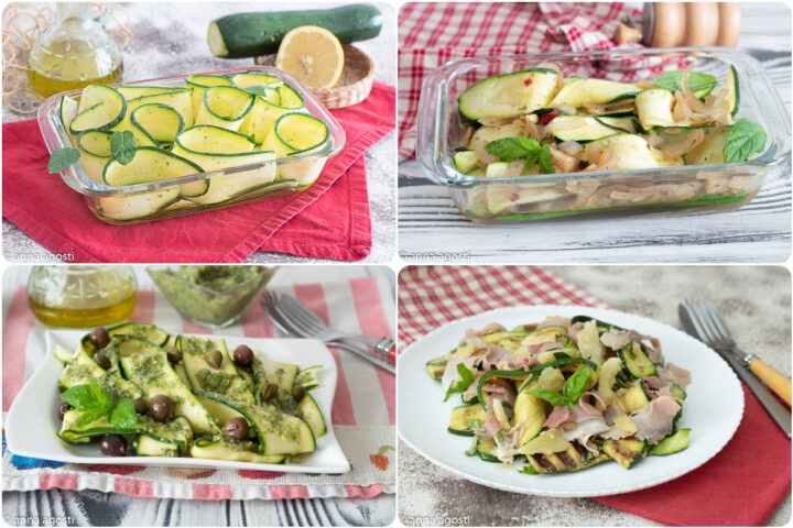 4 Contorni Veloci con Zucchine