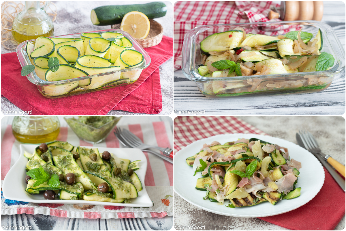 4 Contorni Veloci con Zucchine