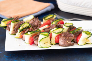 Spiedini Freddi di Zucchine e Carne