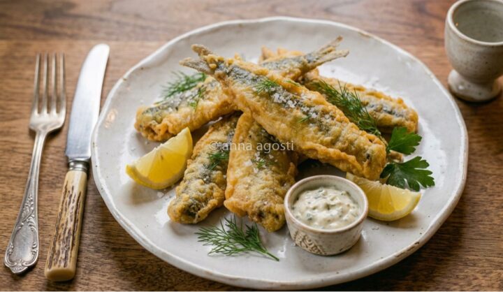 Filetti di Aringa in Tempura