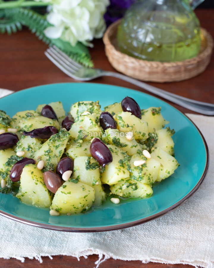 Insalata di patate alla ligure