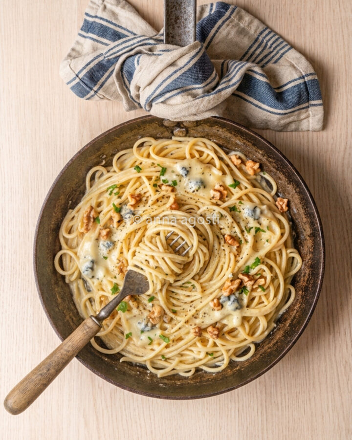 Spaghetti al Gorgonzola senza Panna