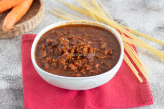 Ragù vegetale di carote