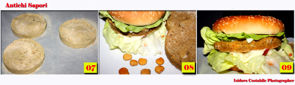 Burger di lupini. 
