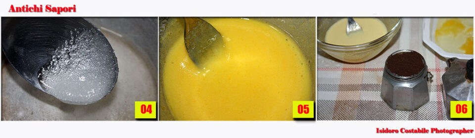 Zabaione al caffè i sapori dell'infanzia.