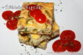 Frittata al forno con zucchine, cotto e profumo di finocchietto.