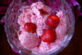 Gelato alla fragola e menta