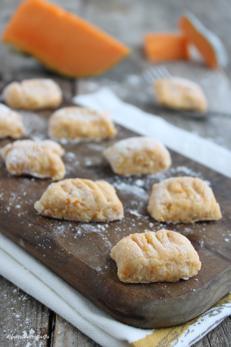 gnocchi di zucca e patate