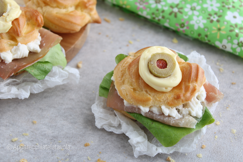 zeppole salate al forno