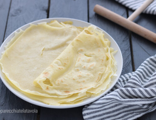 PASTELLA PER CREPES DOLCI E SALATE