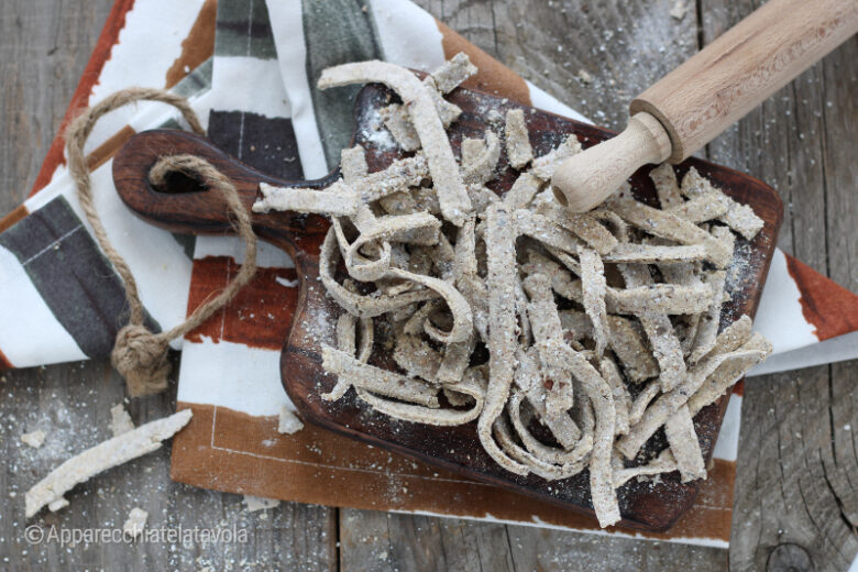 PASTA CON FARINA DI GRANO SARACENO