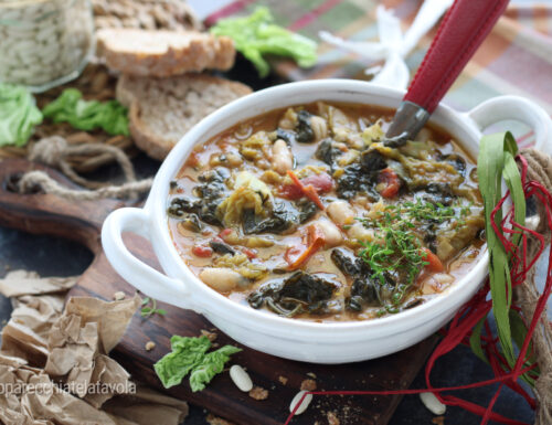 ZUPPA CAVOLO NERO E FAGIOLI CANNELLINI