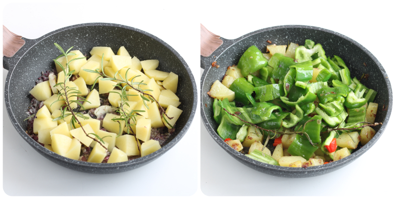 friggitelli e patate