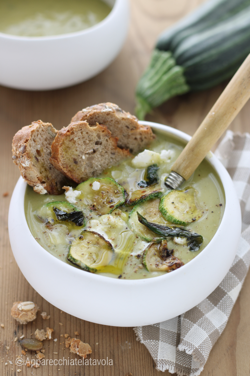 crema di zucchine e patate