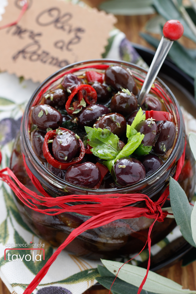 olive nere al forno