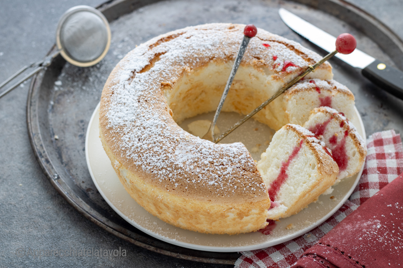 ciambella con solo albumi