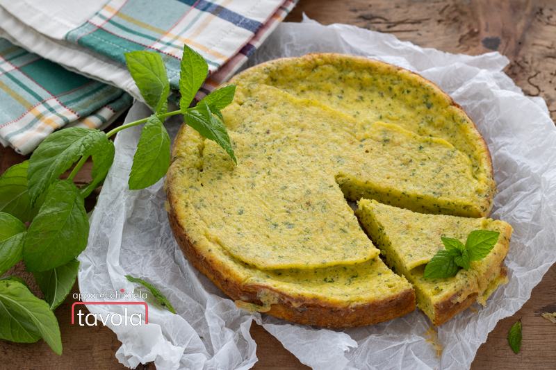 FRITTATA CON LA MENTA