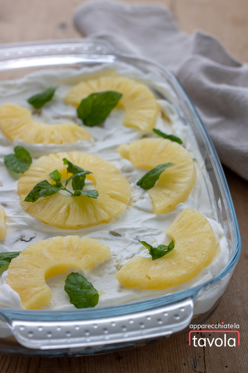 dolce freddo all'ananas