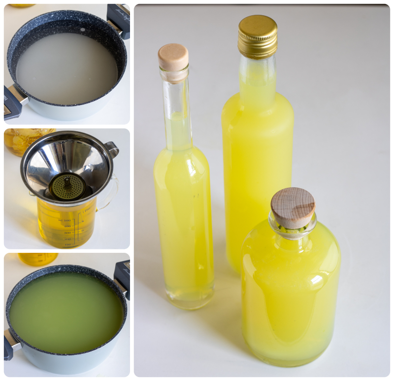 limoncello fatto in casa