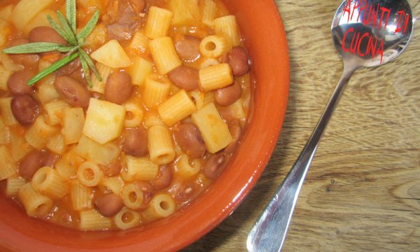 PASTA PATATE E FAGIOLI