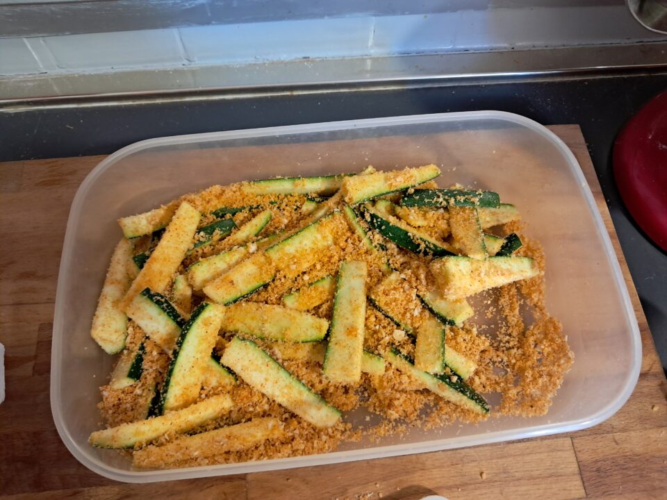 ZUCCHINE CROCCANTI IN FRIGGITRICE AD ARIA - APPUNTI DI CUCINA