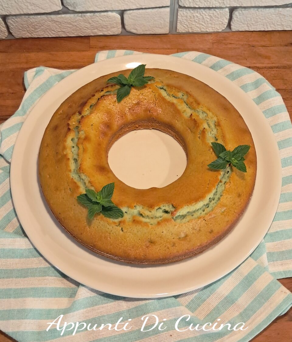 Torta acqua e menta