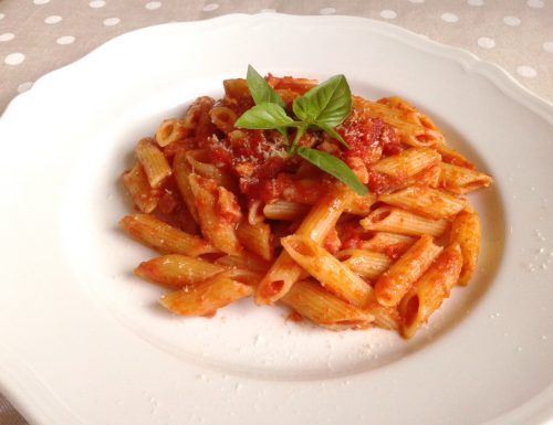 Pennette all’amatriciana