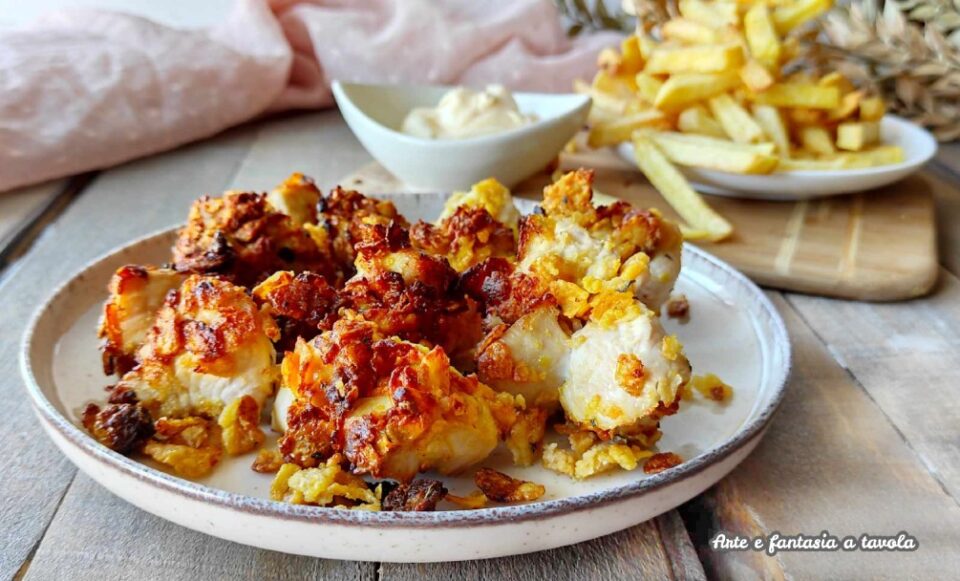 Pollo croccante no fritto