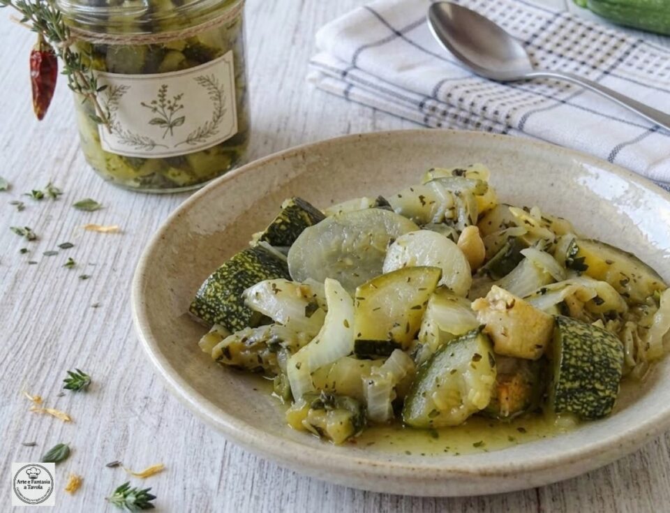 Zucchine e Cipolle in Conserva