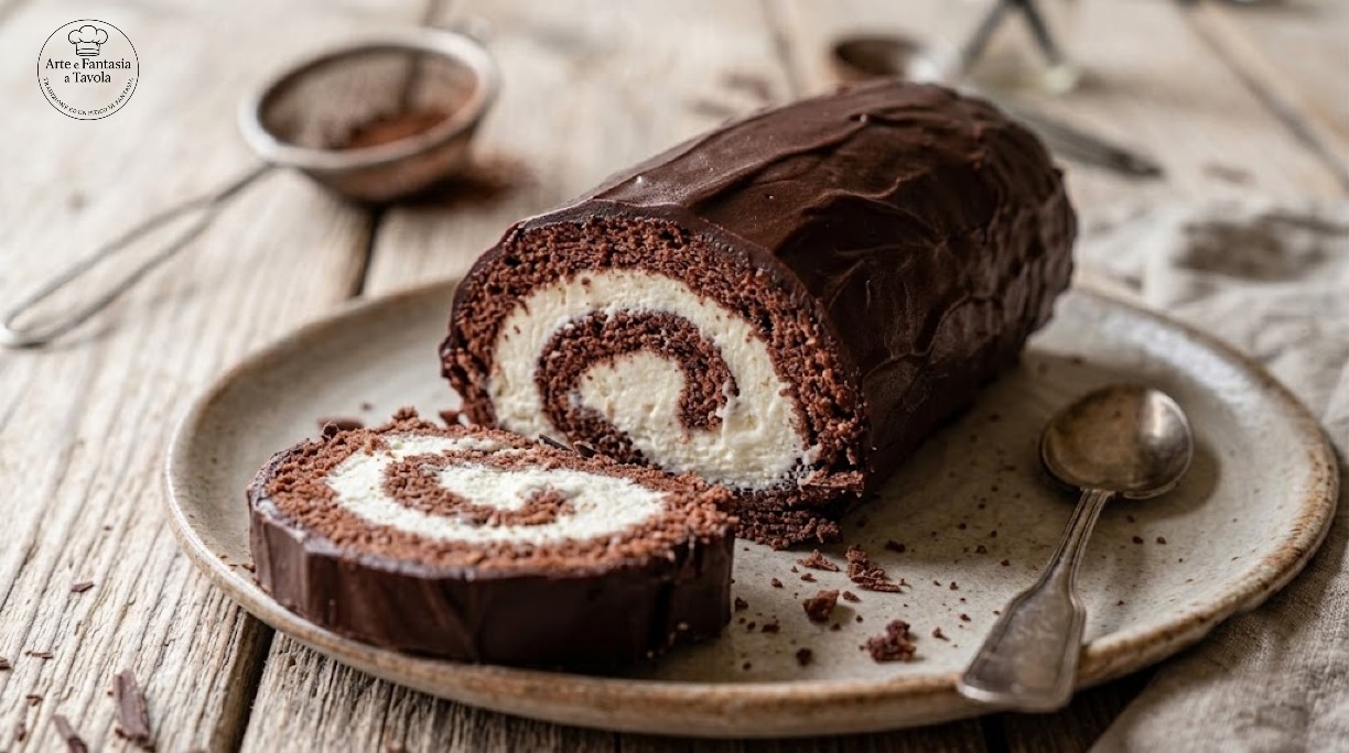 Rotolo furbo al cioccolato