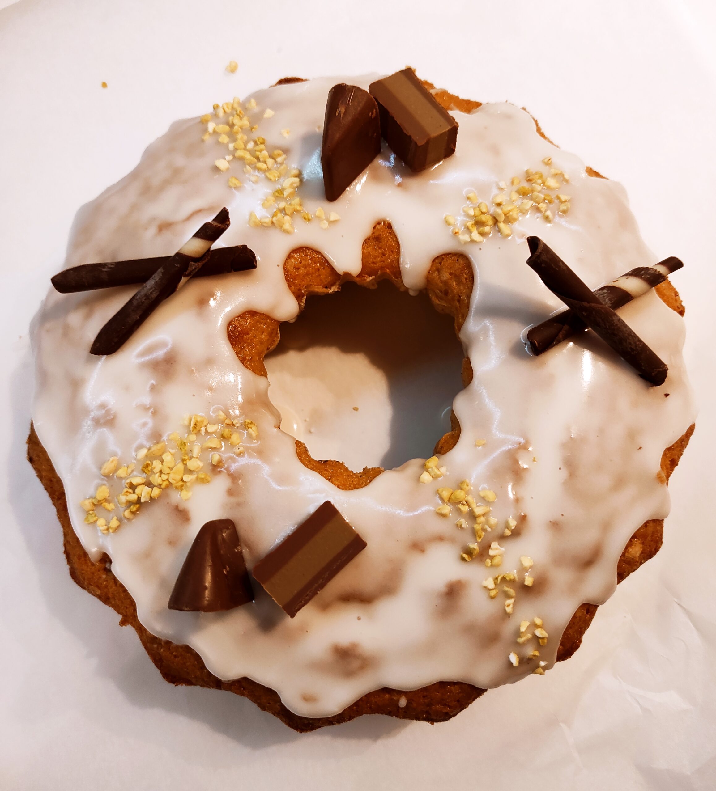 torta con limone frullato