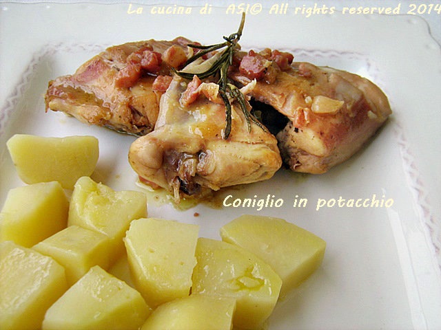 Coniglio in potacchio