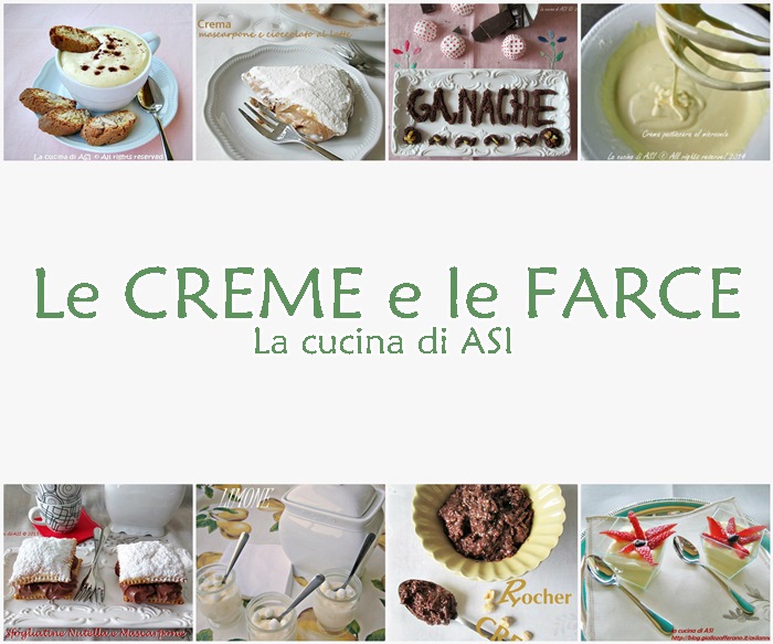 The cream collection of dessert recipes