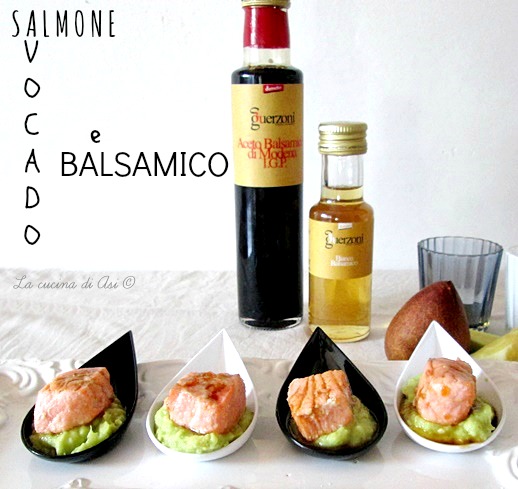 salmone avocado balsamico La cucina di ASI
