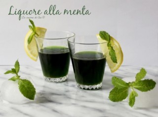 liquore alla menta