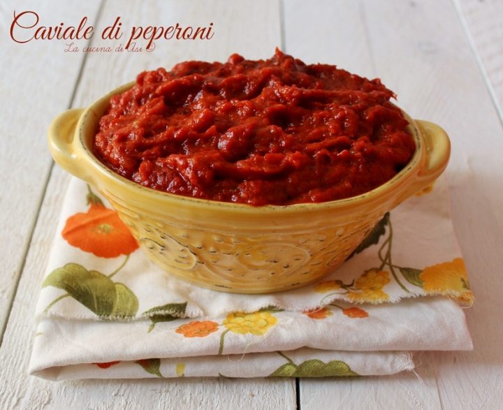 Caviale di peperoni