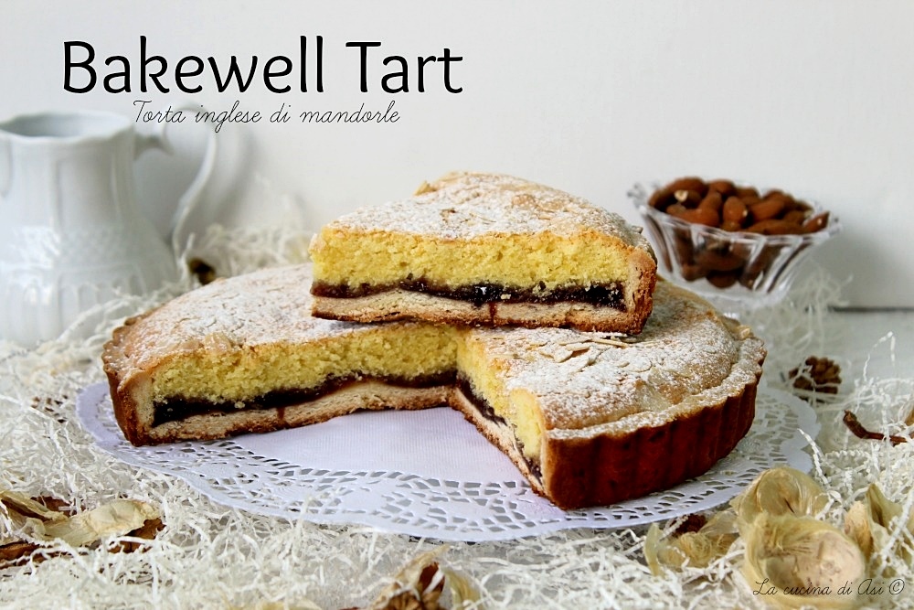 bakewell tart torta inglese alle mandorle