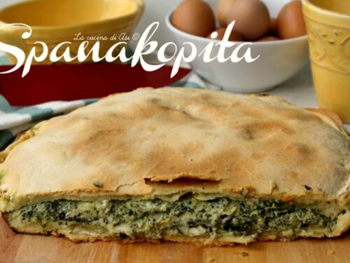 SPANAKOPITA ricetta cucina greca