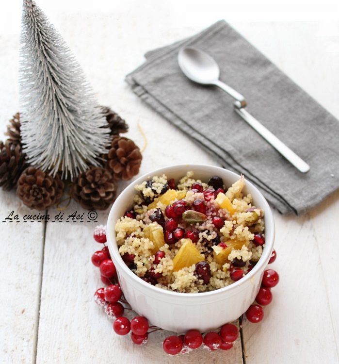 Cous cous dolce vegano