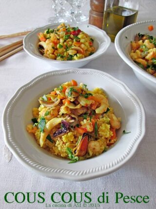 cous cous di pesce ricetta fresca veloce estiva